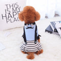Pet four-legged thick autumn and winter clothes
