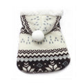 Dog two-tone snowflake coat