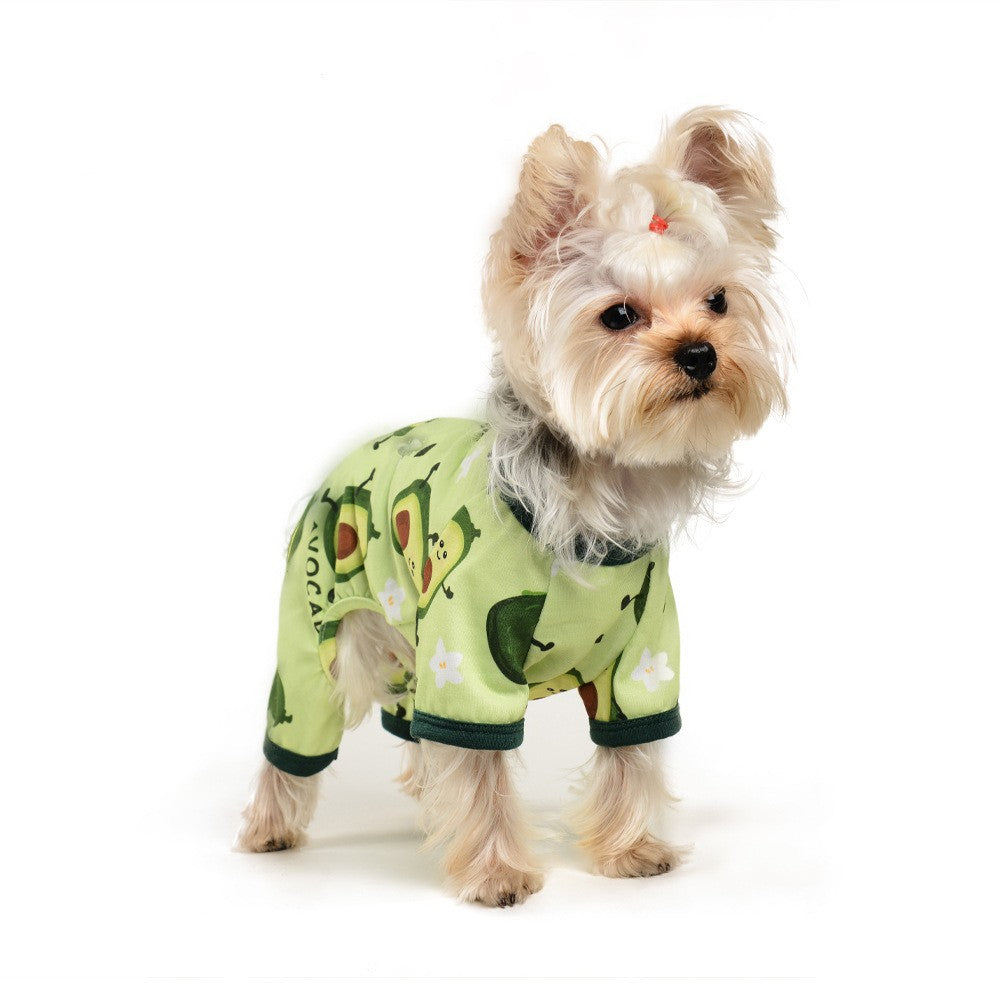 Pet Clothes Four Seasons Four-legged Pet Clothing Pajamas Jumpsuit Dog Clothing Global One Piece Dropshipping