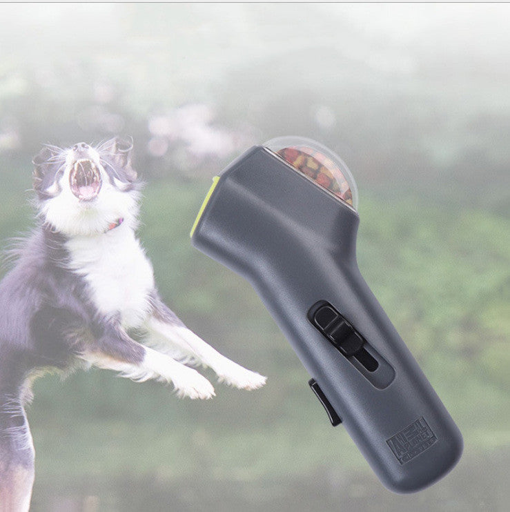 Dog Food Snack Launcher For Outdoor Training