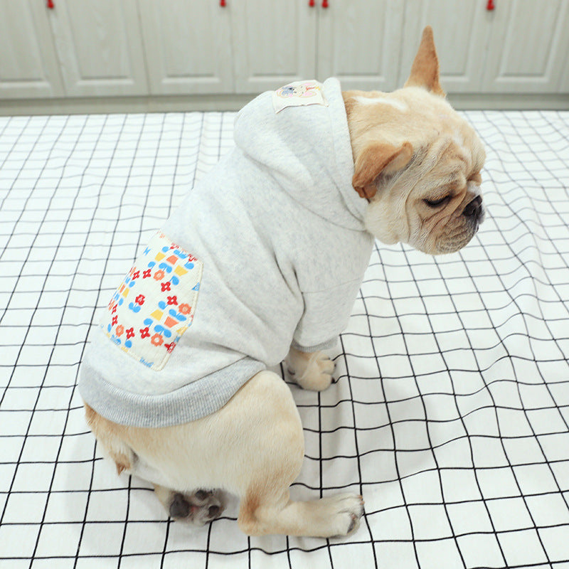 ummer hooded sweatshirt pug dog fight