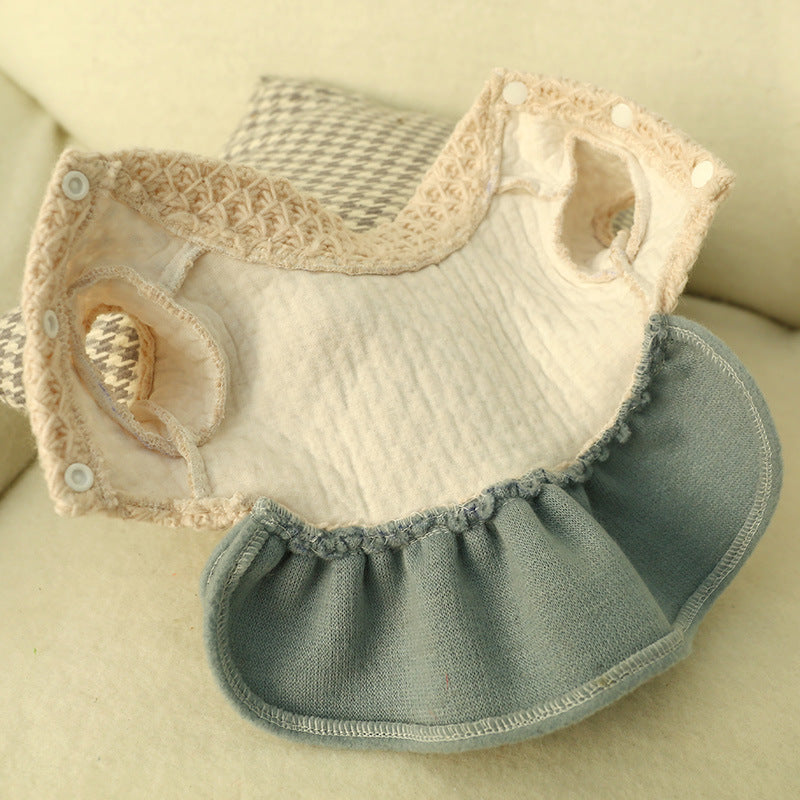 Pet woolen dress