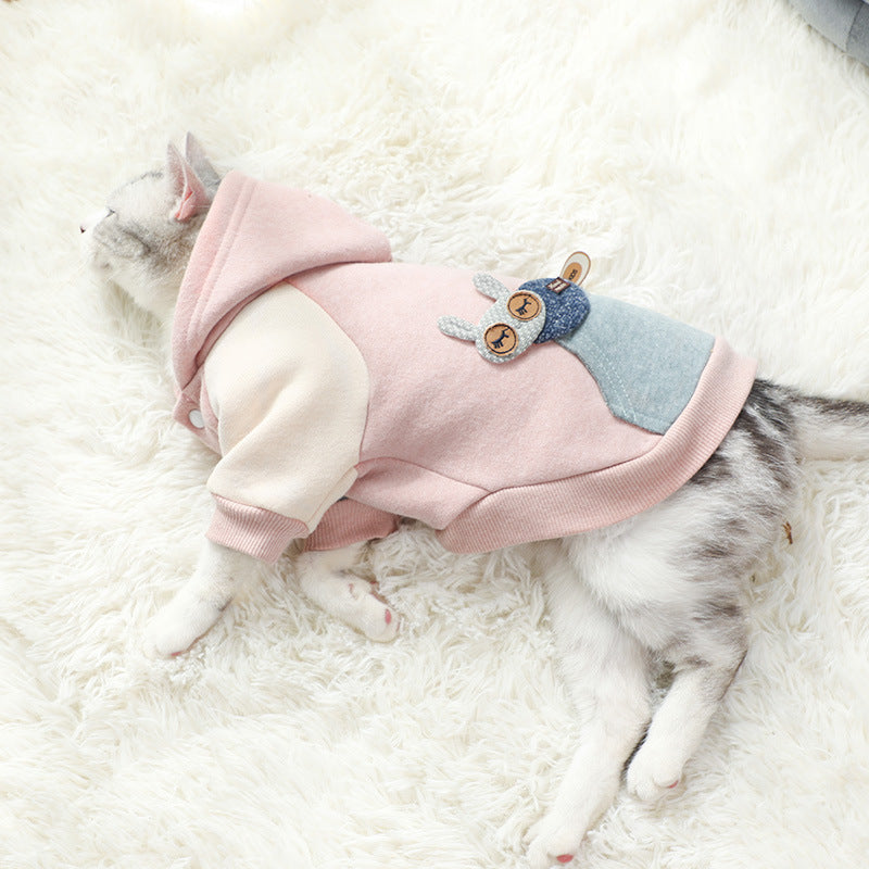 Dog Clothes Autumn And Winter Clothes Thickening