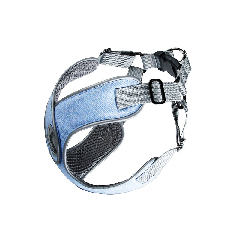 Teddy breathable puppy chest strap