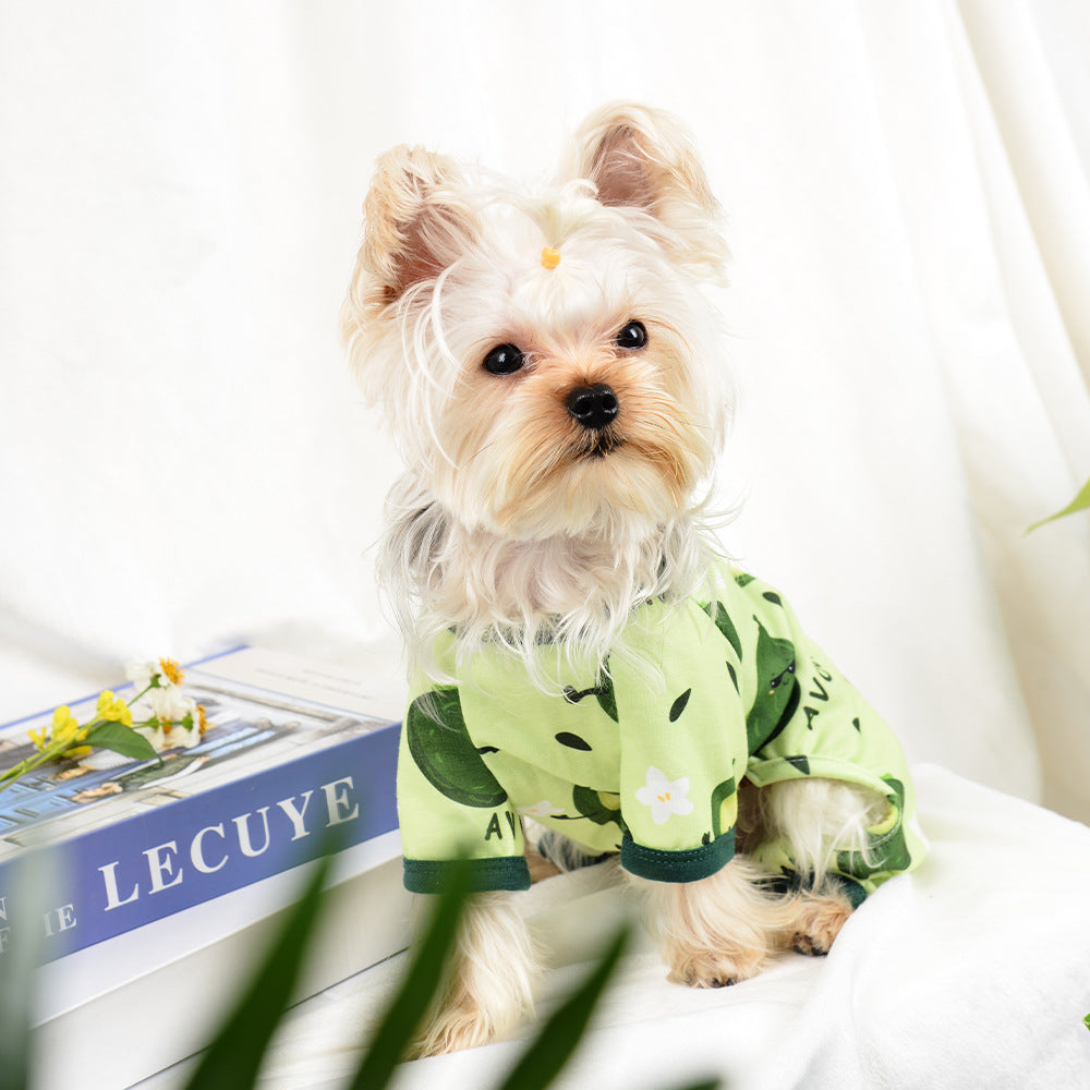 Pet Clothes Four Seasons Four-legged Pet Clothing Pajamas Jumpsuit Dog Clothing Global One Piece Dropshipping