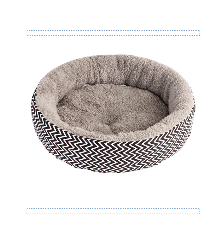 Cat Warm Soft Donut Bed
