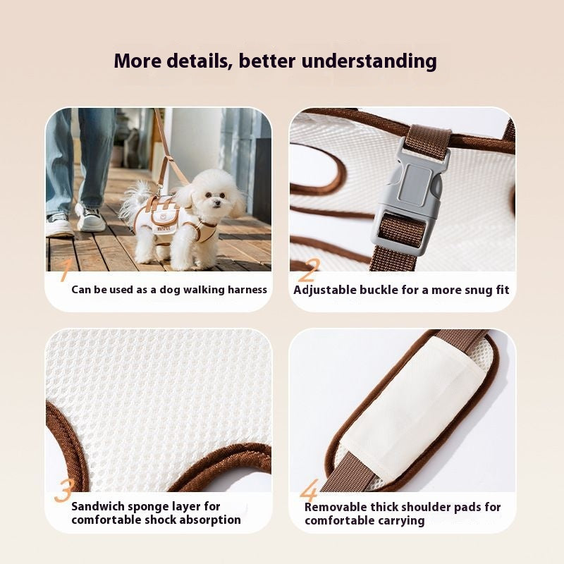Pet Dog Small Dog Cat Portable Crossbody Handbag