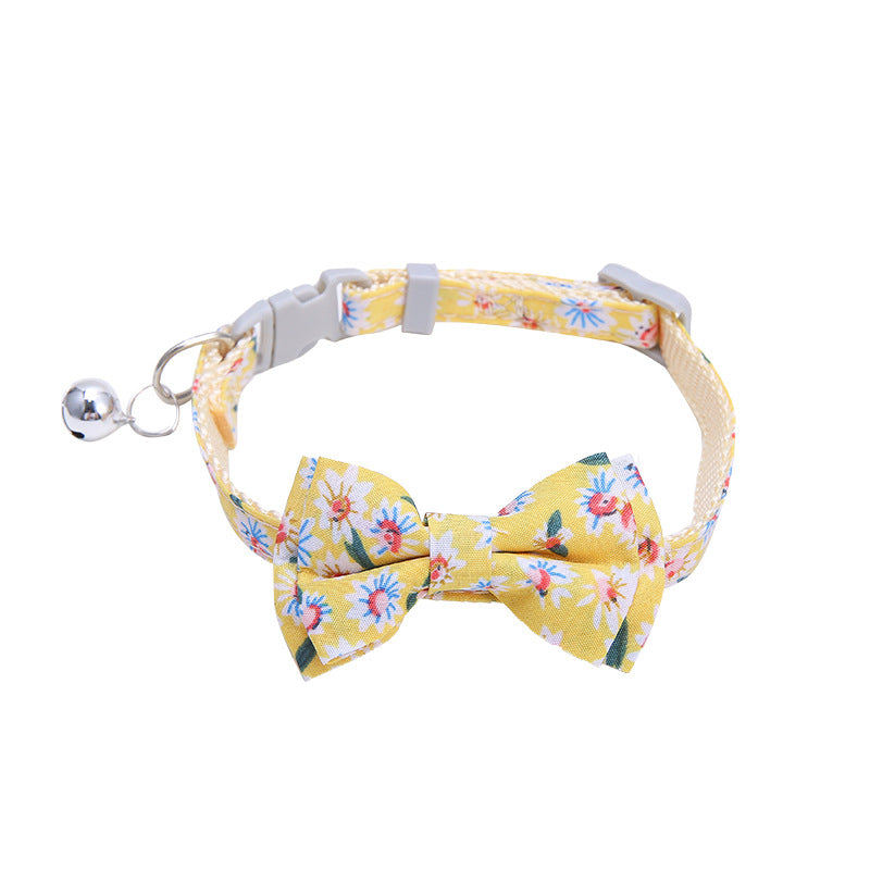 Fashion Pet Daisy Lattice Butterfly Collar