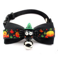 Cat Neck Strap Halloween Ribbon Bow