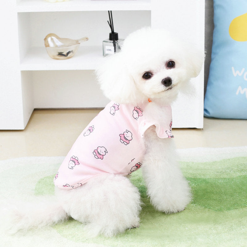 Dog Clothing New Pet Decors In Spring And Summer