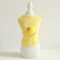 Fashion Plaid Animal Head Milk Dog Clothing