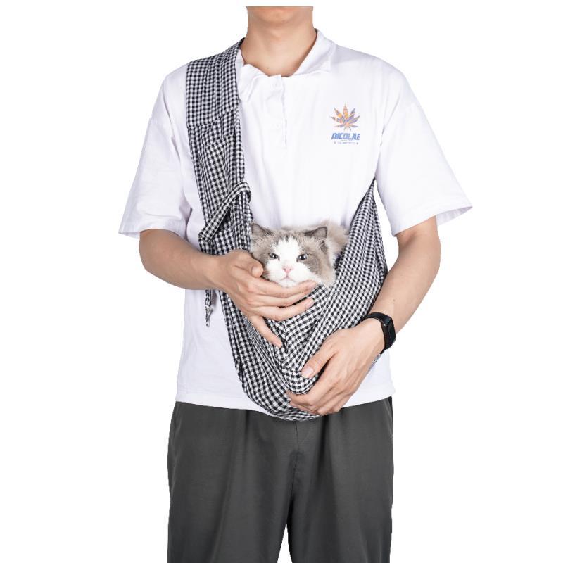 Foldable Portable Out Chest Cat Backpack
