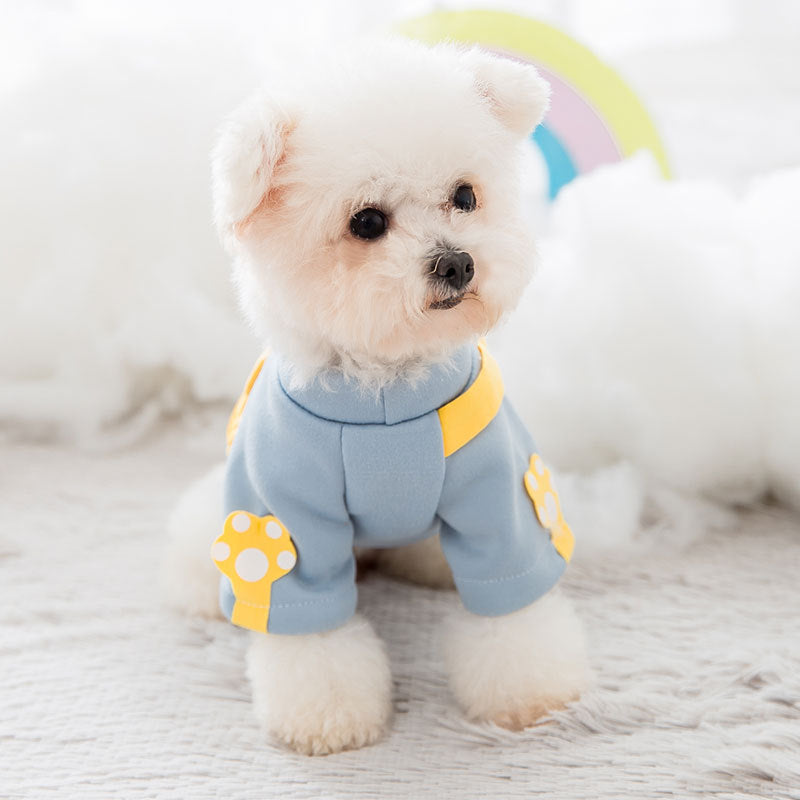 Cartoon backpack pet clothes