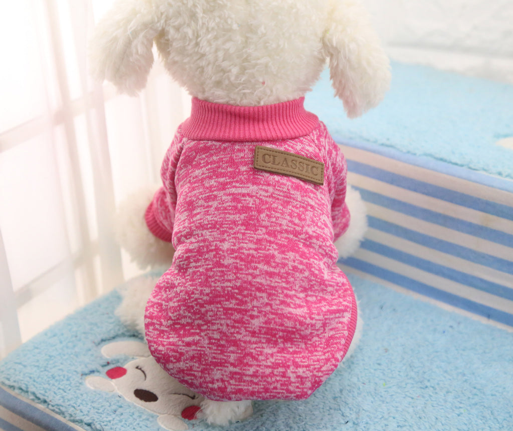 Autumn And Winter Pet Fashion Knitwear Hoodie