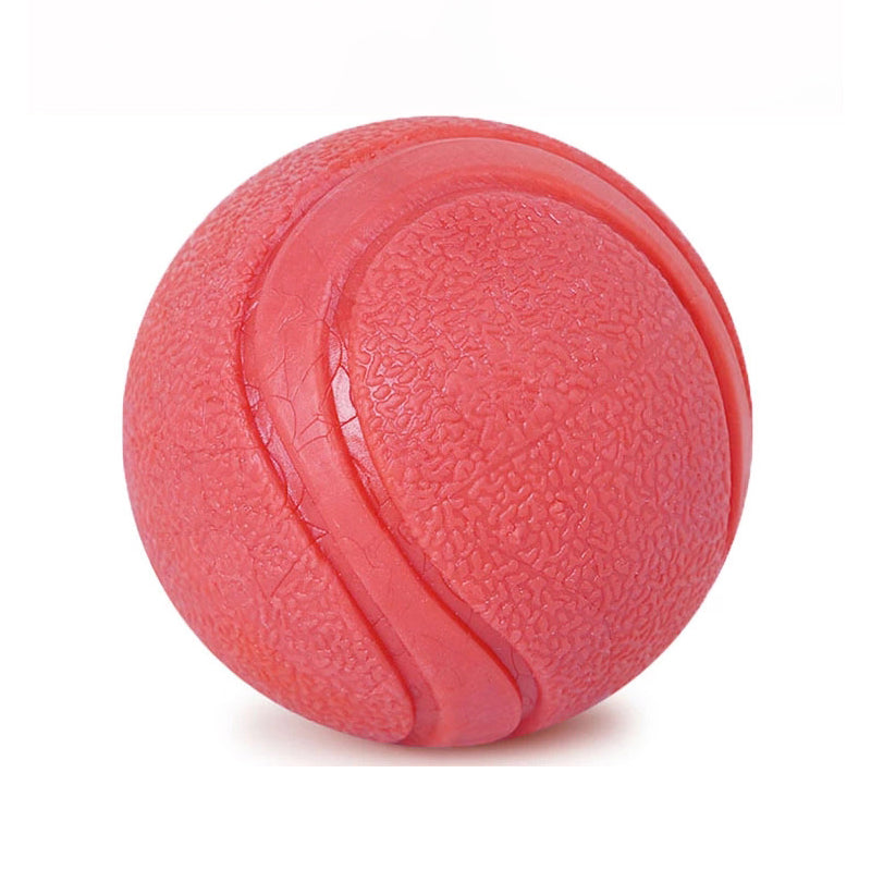 Solid rubber elastic ball