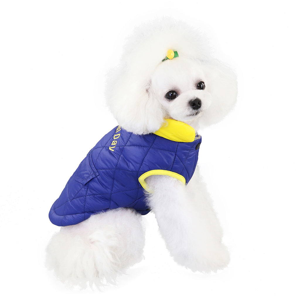 Pet double bag cotton vest