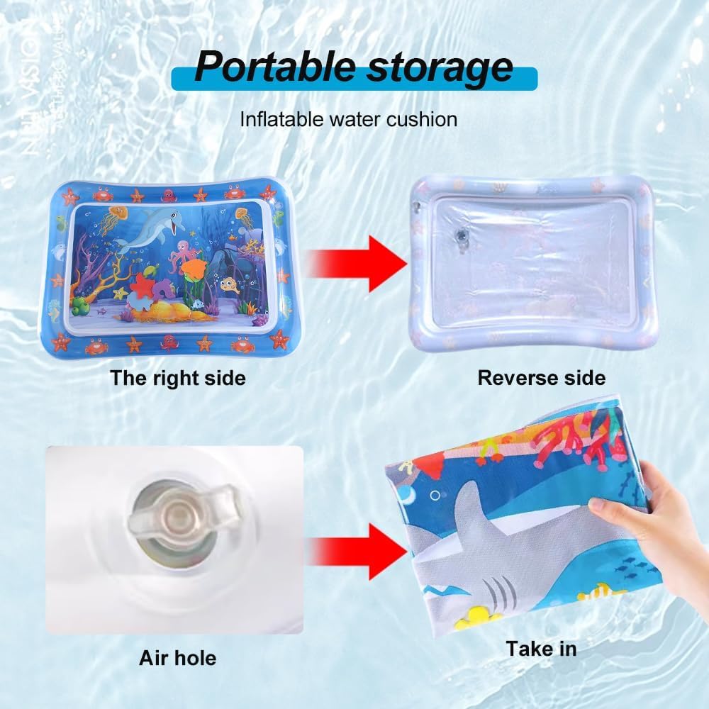 Thickened Water Sensor Play Mat Sensory Water Play Mat For Cats Cat Water Play Mat Sensor Water Playmat Water Sensory Playmat For Pet Cool Comfort