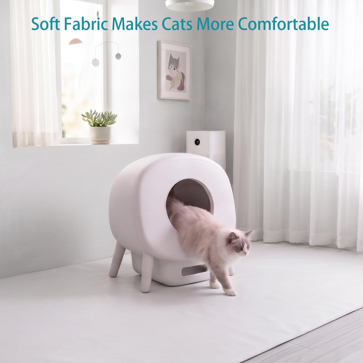 Waterproof Pad For Self Cleaning Litter Box Removable Cat Litter Box Pad, Leak-Proof Replacement Liner Accessories
