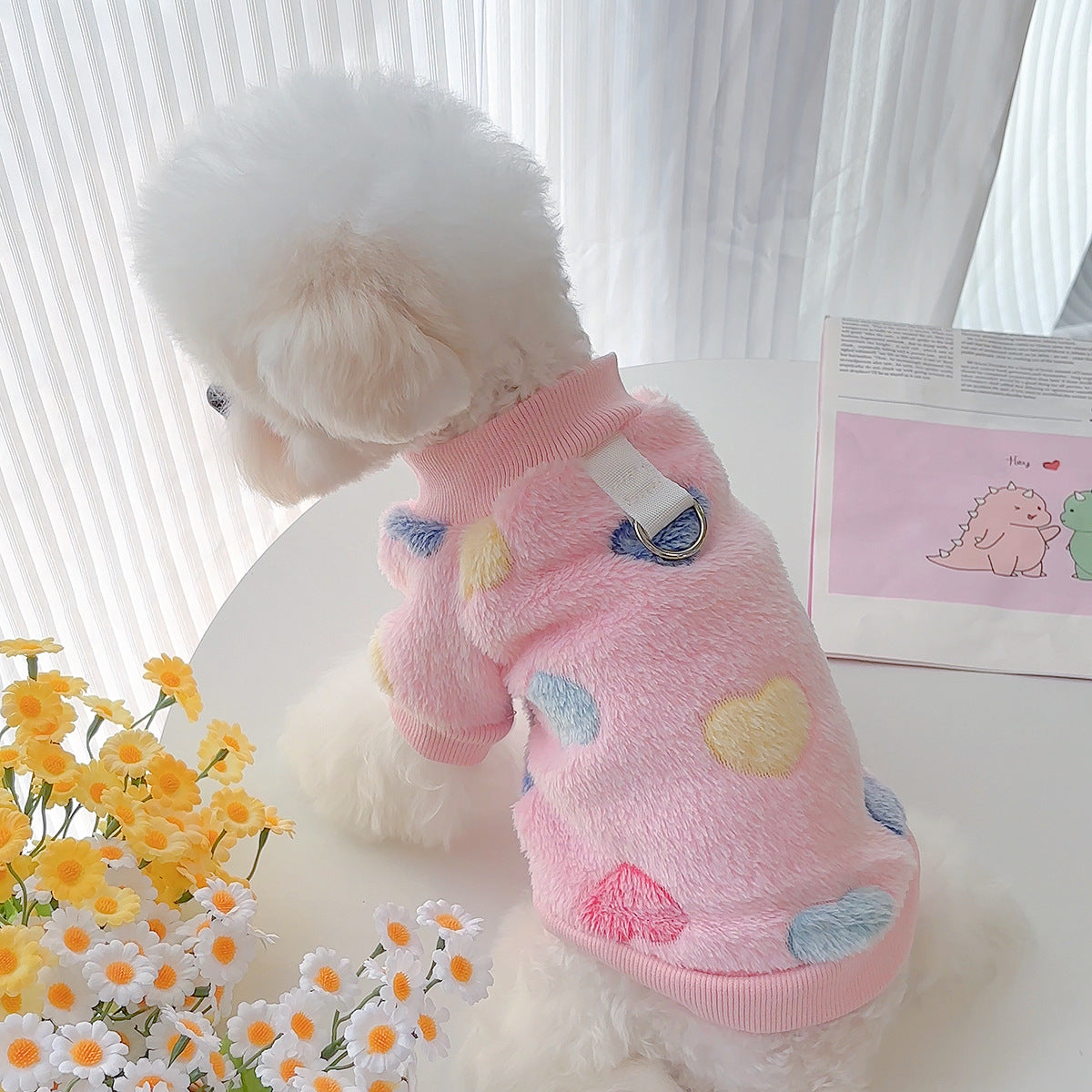 Flannel Warm Skin-friendly Pet Clothing