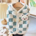 Dog Clothes Hand Holding Rope Fleece-lined Warm