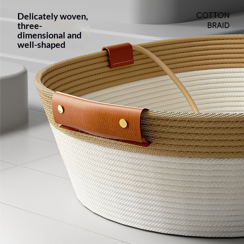 Wicker Cat Bed All-Season For Summer Extra-Large Scratching Post Dedicated Sleeping Bed