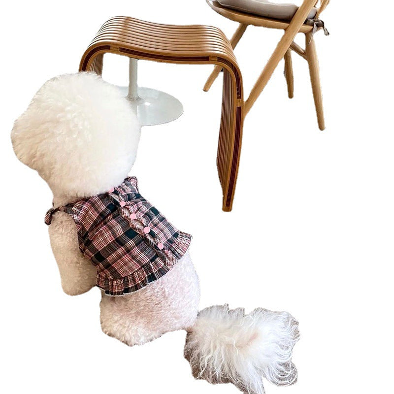 New Thin Breathable Pet Sling Dog Clothes