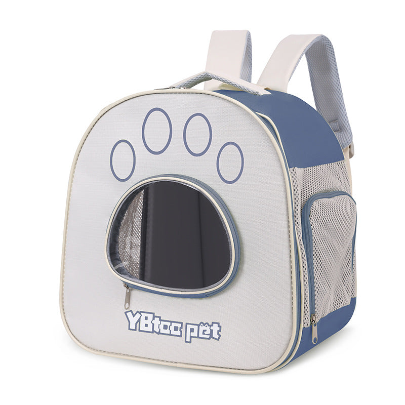 Outdoor Portable Double Shoulder Pet Transparent Bag