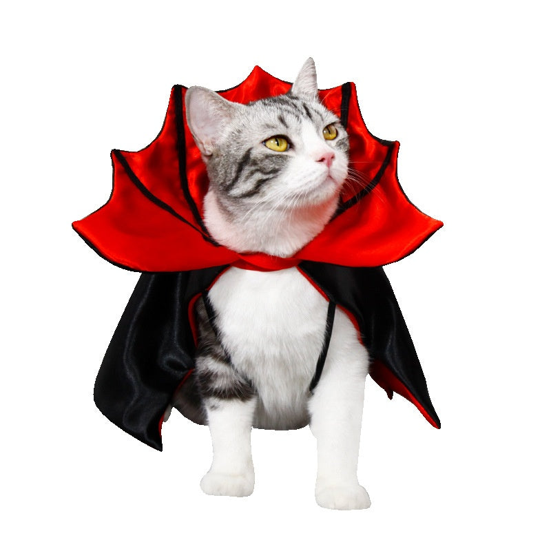 Halloween Cloak Festival Clothing Cat Clothes