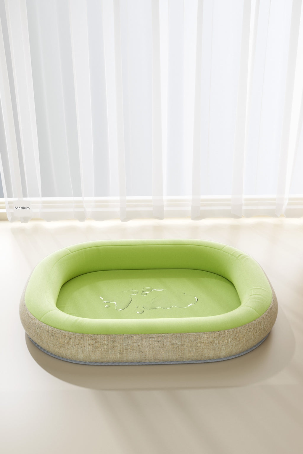 Waterproof Cooling Oval Bed