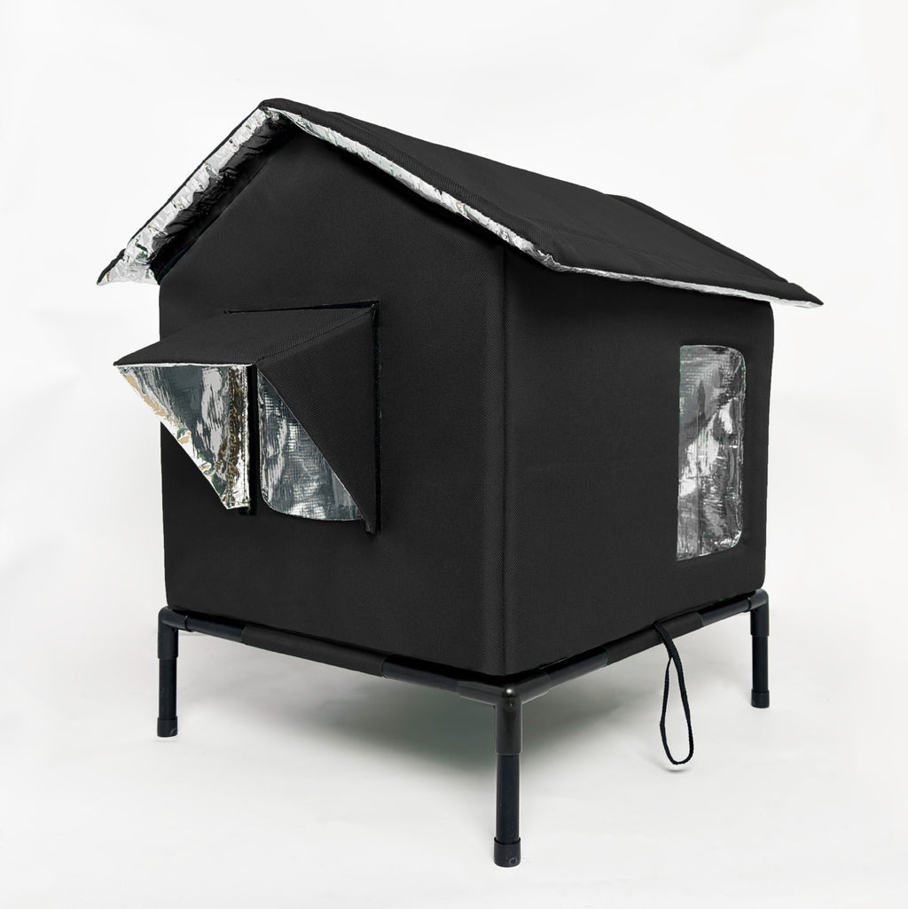 Outdoor Elevated Waterproof Foldable Cat Pet House