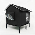 Outdoor Elevated Waterproof Foldable Cat Pet House