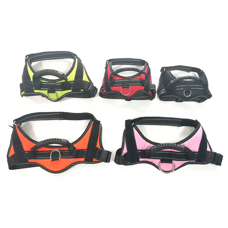 Pet Hand Holding Rope Chest Strap Vest Dog Leash