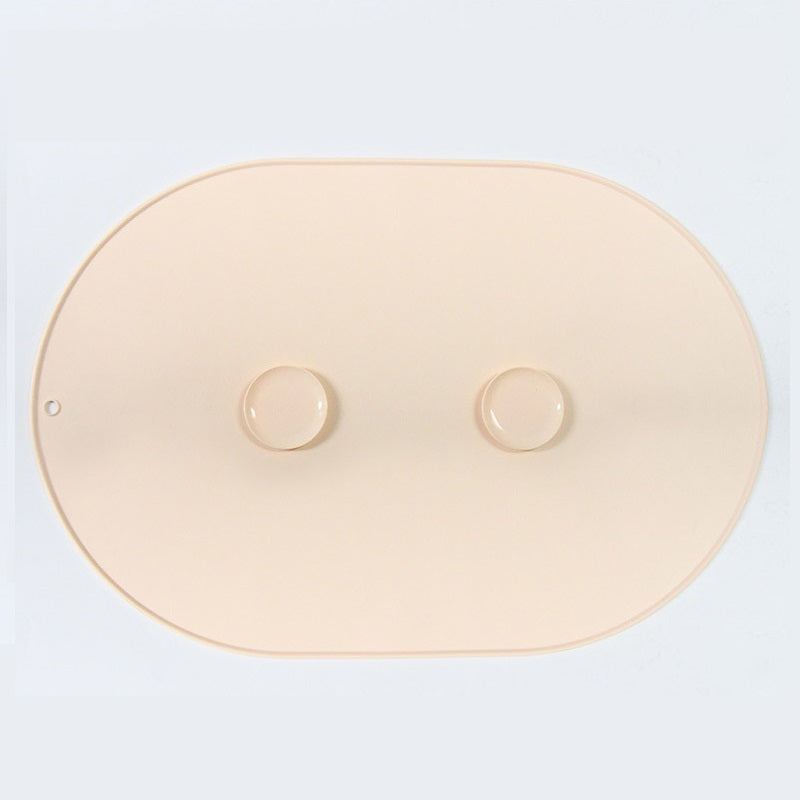 Pet Suction Cup Licking Mat Dog Eating Mat Anti-spill Silicone Placemat For Cats And Dogs