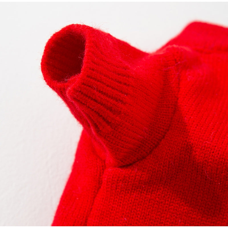 Cats' Autumn And Winter Warmth, Hairless Cats, New Year Lion Dance, Festive Two-legged Sweaters, Knitted Sweaters, Dog And Pet Cat Clothes