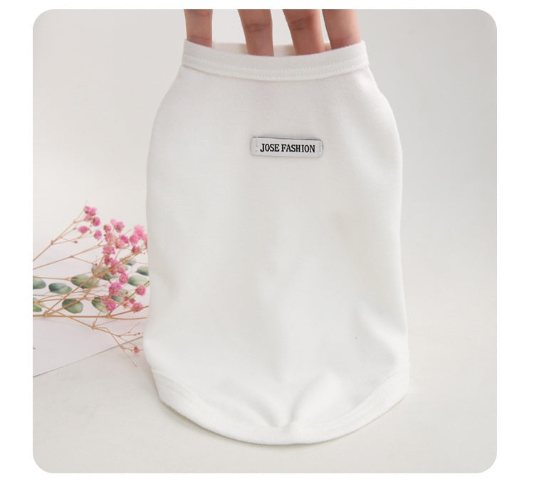 Autumn Fleece Dog Teddy Bichon Cat Vest