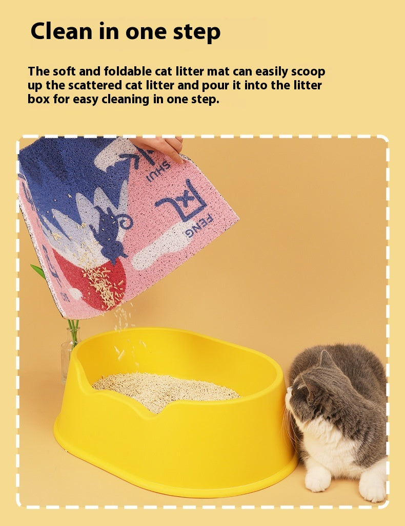Scratch-resistant Foot Protection Cat Litter Box Supplies