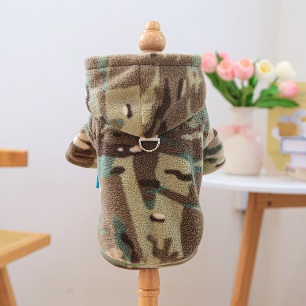 Fashion Pet Clothes Clothing Camouflage Sweater