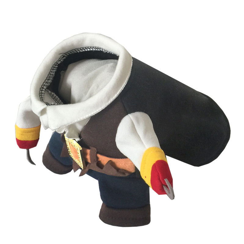 Halloween dog clothes funny clothes pirate clothes pet dress up dog clothes