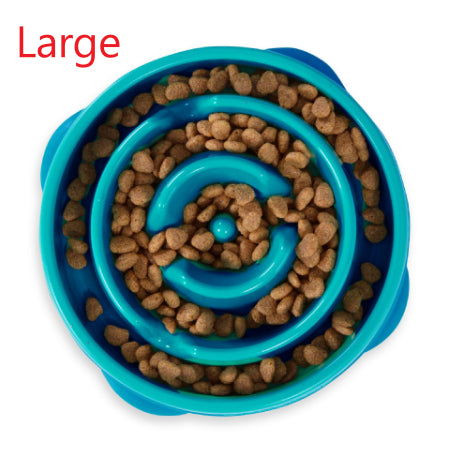Household Dog Puzzle Anti-choking Slow-feeding Bowl