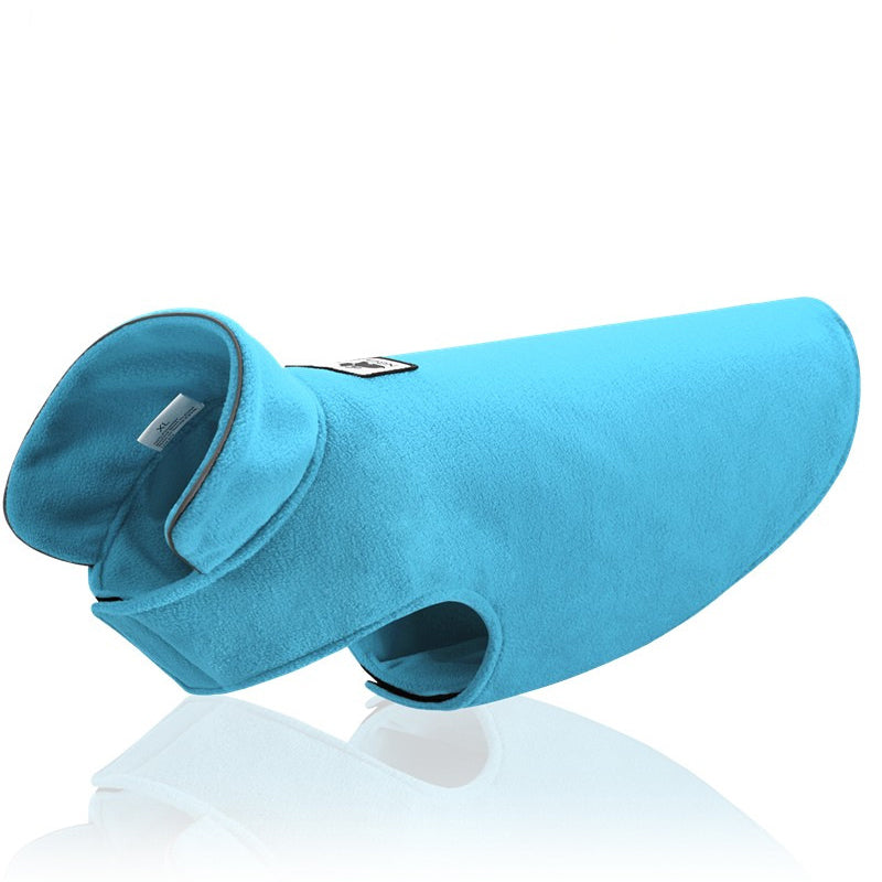 Pet Clothes Autumn And Winter Dog Clothes New Pet Fleece Clothing Two-sided Vest