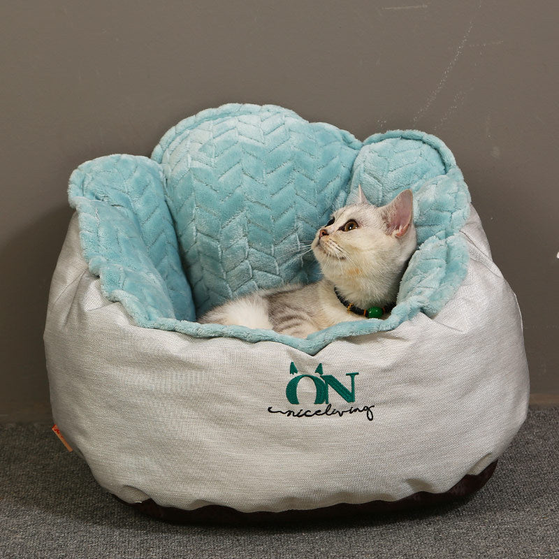 Thick Petals Pet AutumnWinter Cat Nest