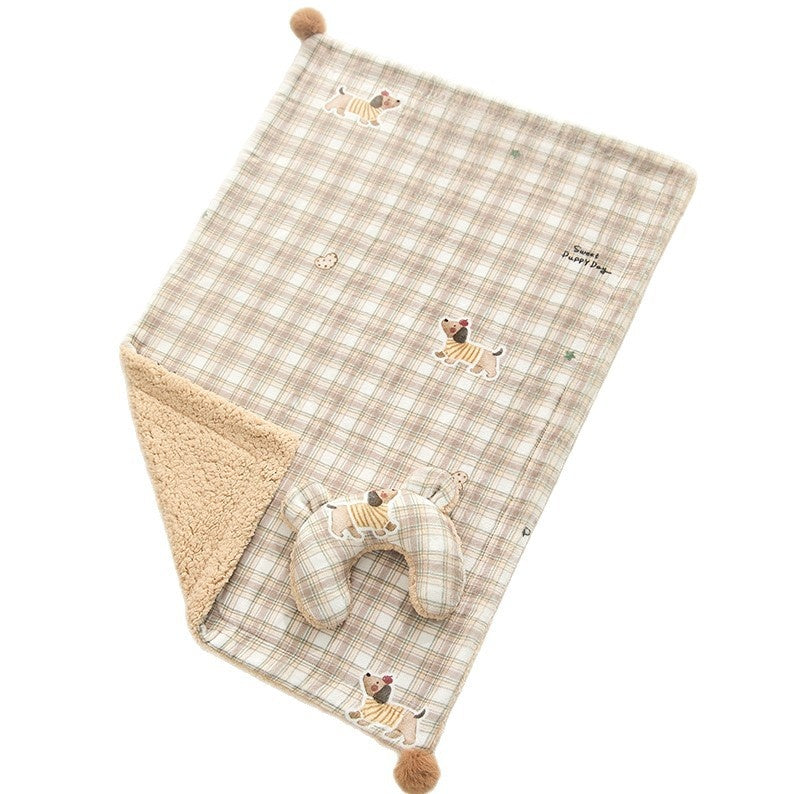 Thickened Pet Blanket All-season Universal For Teddy Dogs