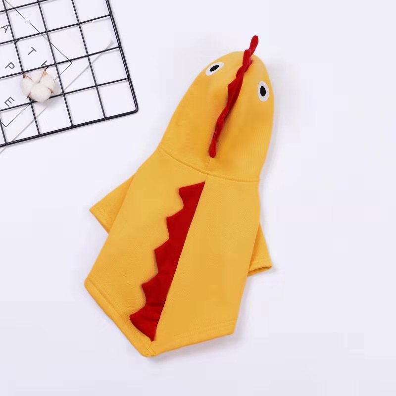 Dinosaur Cotton And Velvet Turned Into Pet Clothing