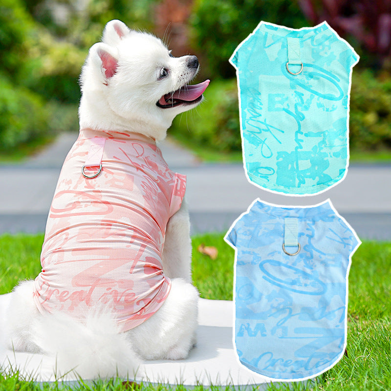 Ice-silk Cooling Vest For Pets