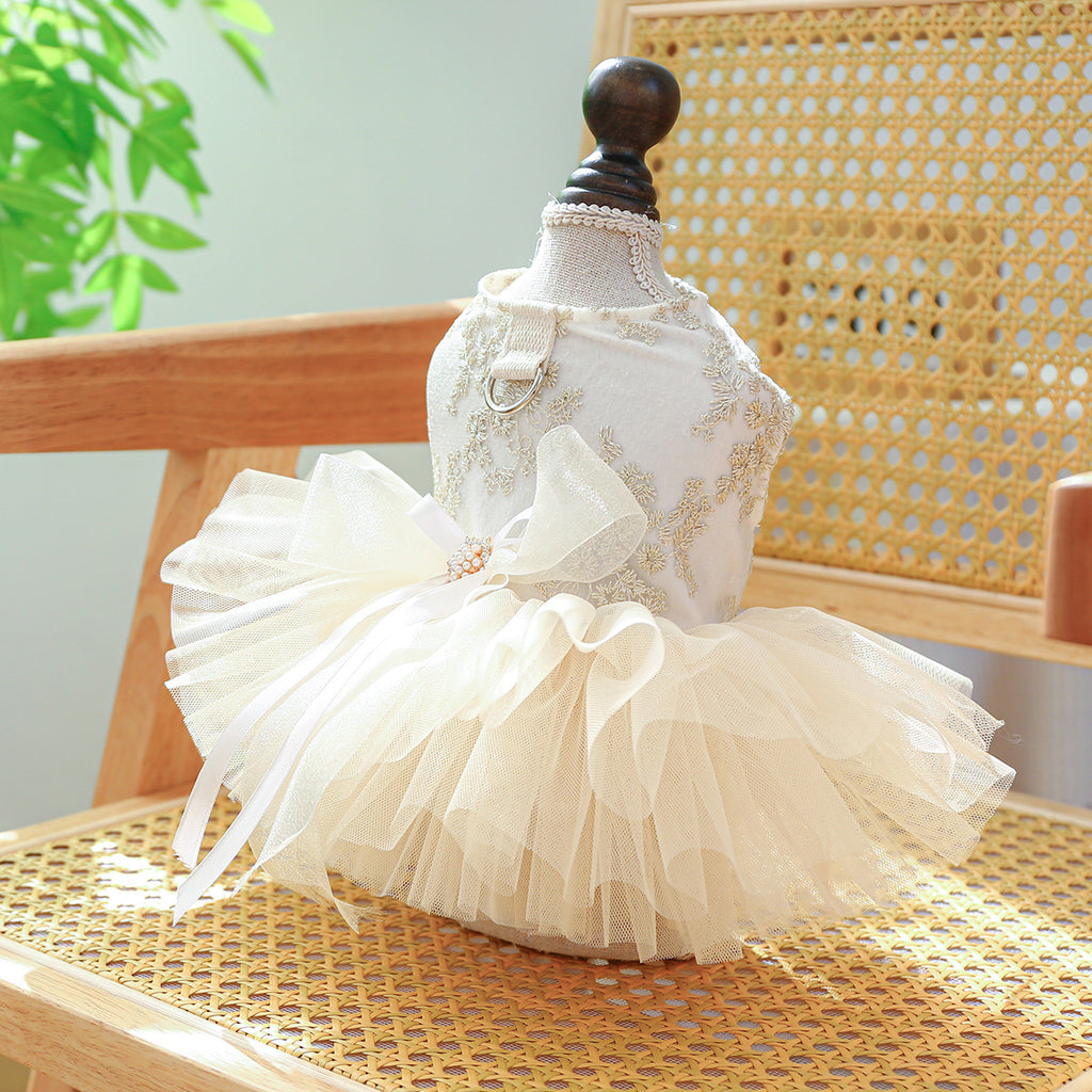 Spring And Summer Thin Dog Cat Wedding Dress