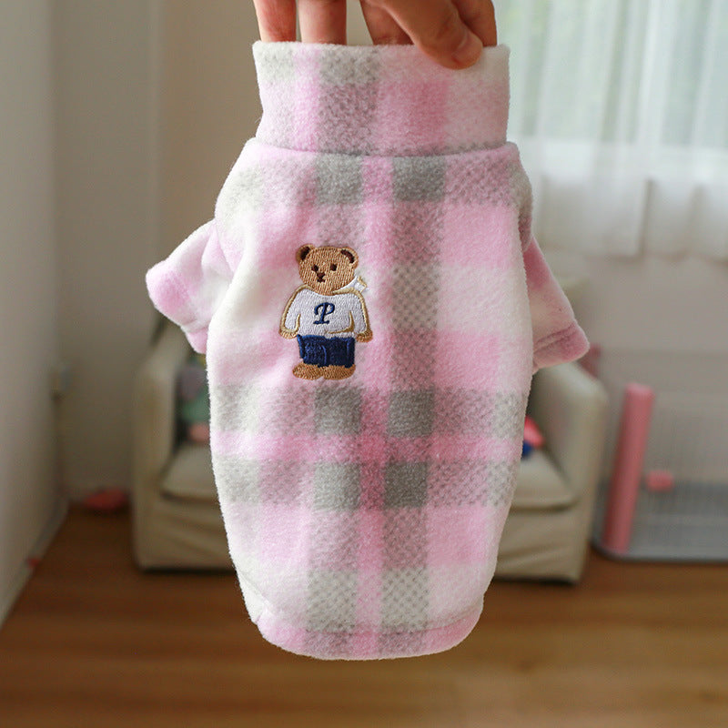 Autumn And Winter Comfortable Home Letter Dog Clothes