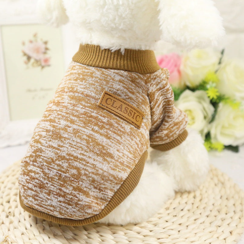 Autumn And Winter Pet Fashion Knitwear Hoodie
