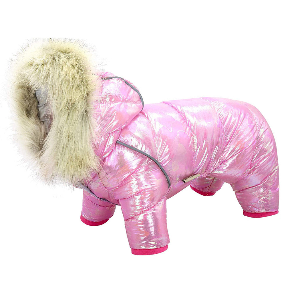 Dog clothes colorful hat four legged sweater button