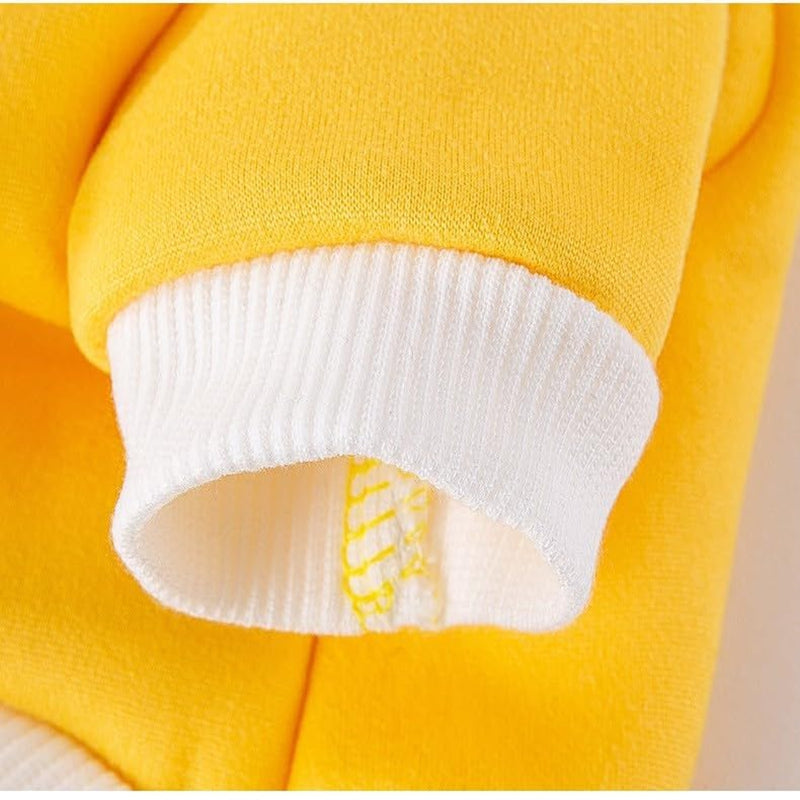 Pet Dog Hoodie Cartoon Lightweight Coat For Small Dogs Fashionable Pet Outfit