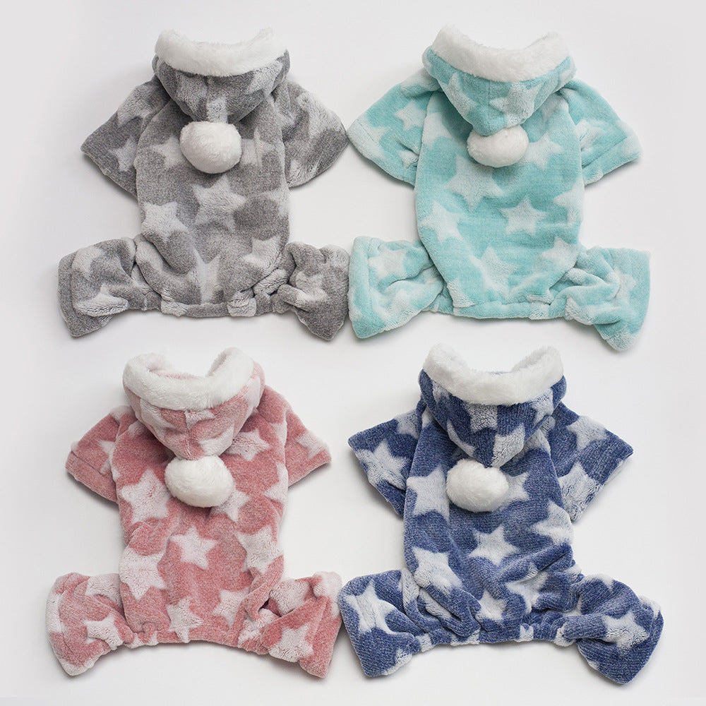 Autumn and winter new 18-star four-legged sweater